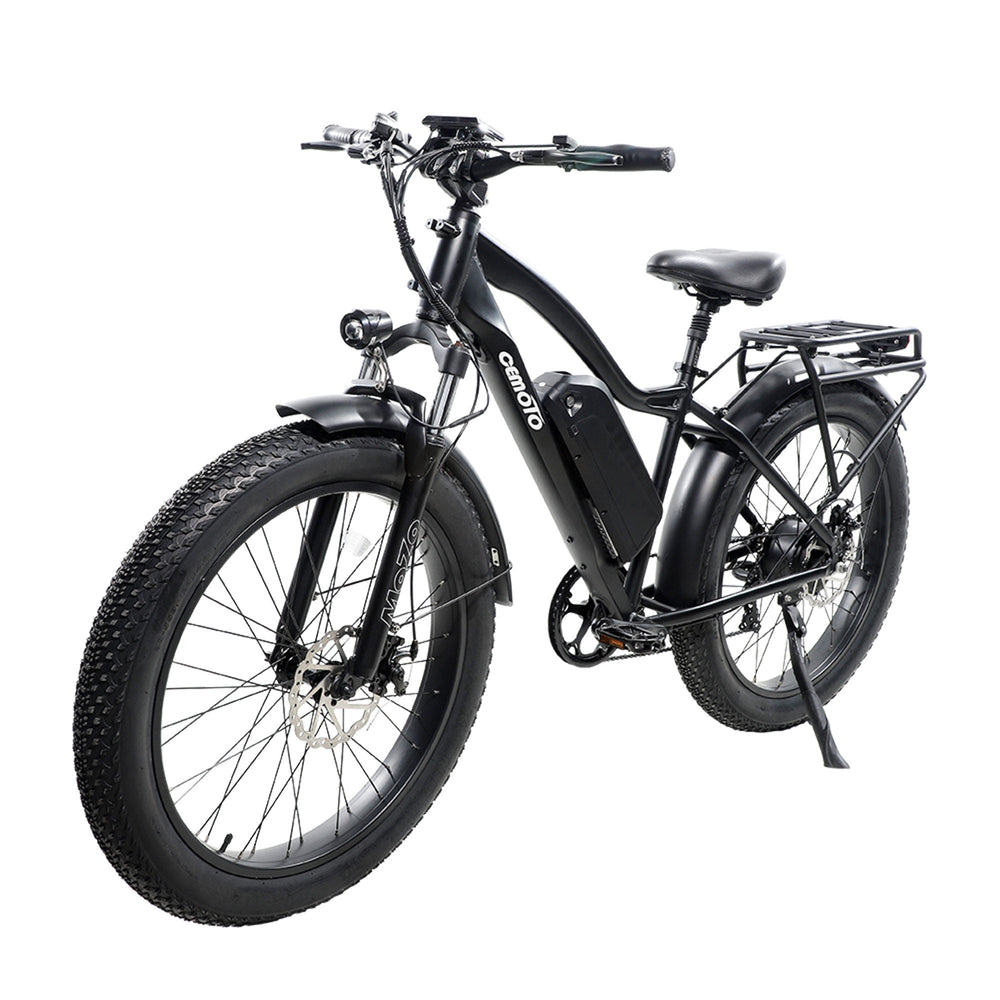 CEMOTO B28D 26" Fat Tire Mountain Ebike 750W 1500W Peak Foldable All-Terrain Mountain Electric Bikes 2