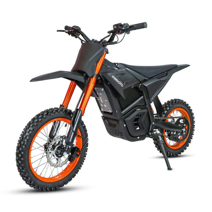 CEMOTO D-Series Electric Dirt Bike 3000W-6000W 53MPH Off-Road Adults Teens Dirt Electric Bikes Black 3