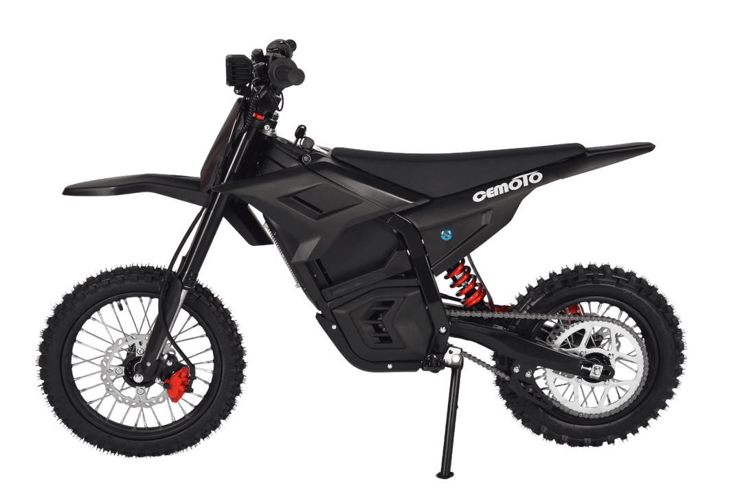 CEMOTO D-Series Electric Dirt Bike 3000W-6000W 53MPH Off-Road Adults Teens Dirt Electric Bikes Black 9