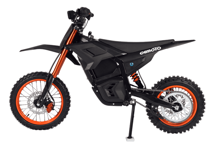 CEMOTO D-Series Electric Dirt Bike 3000W-6000W 53MPH Off-Road Adults Teens Dirt Electric Bikes Orange/Black 10