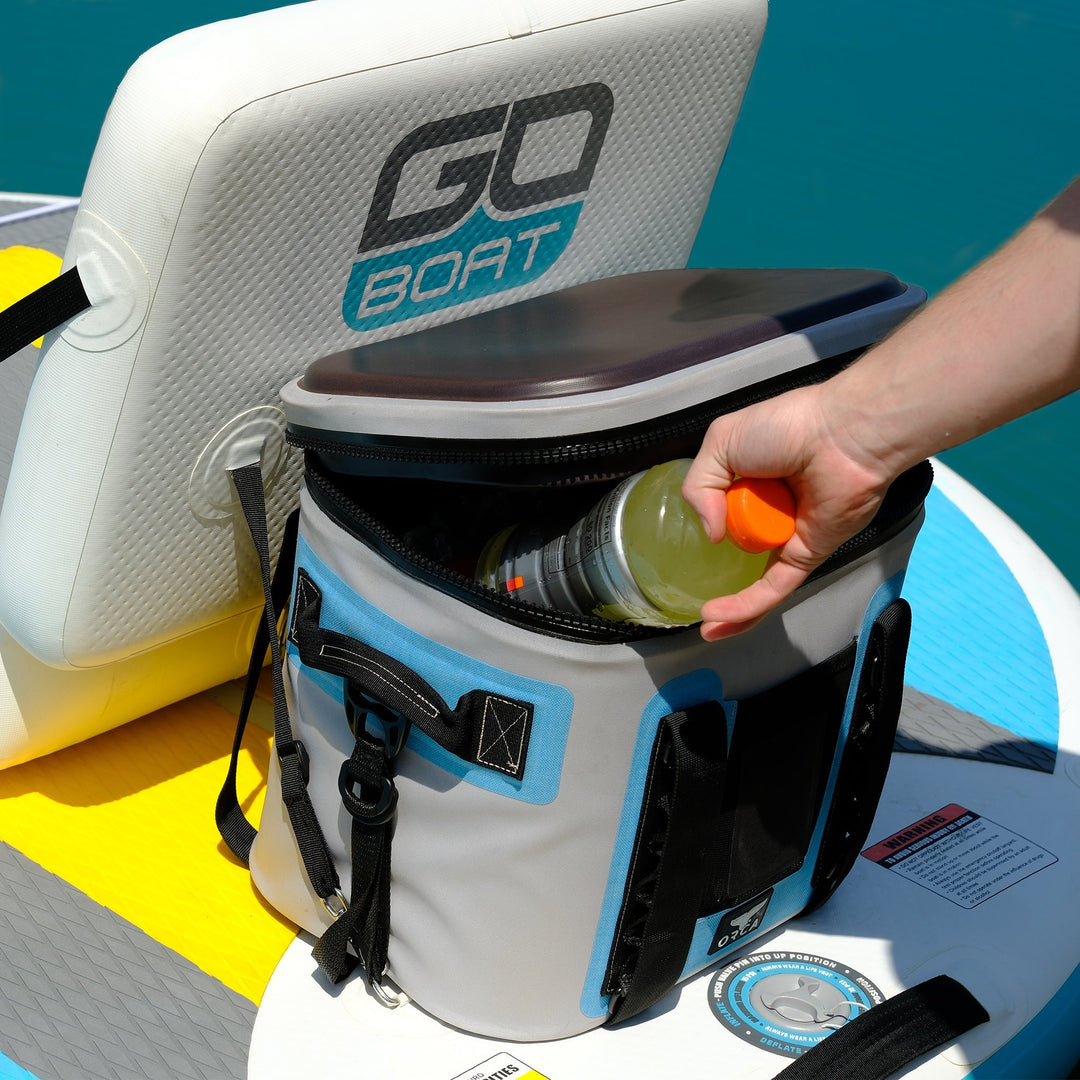 GOBOAT|Fish| 1-Person Portable Electric Floating Boat
