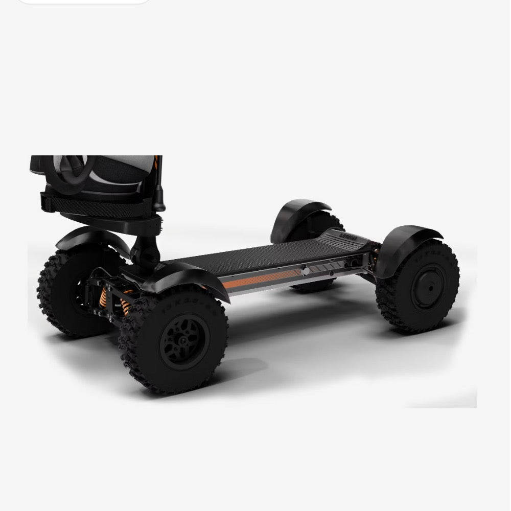 Cycleboard X-QUAD 3000 Golf 4-Wheel Electric Golf Vehicle CycleBoard 4 Wheel Golf E-Scooters Grey 13