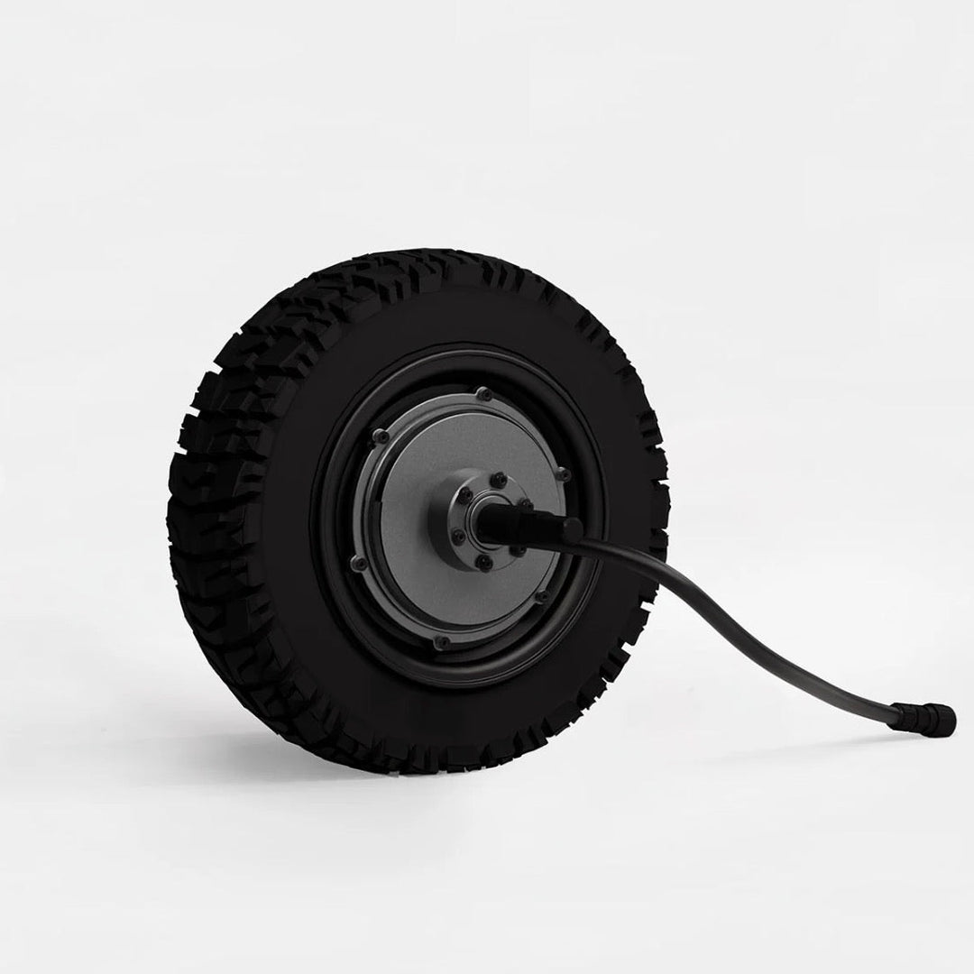 CycleBoard|LEFT MOTOR & WHEEL | 11" x 3.5" | X-QUAD 3000 CycleBoard Batteries & Accessoires 1