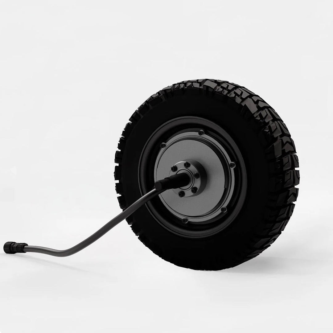 CycleBoard|RIGHT MOTOR & WHEEL | 11" x 3.5" | X-QUAD 3000 CycleBoard Batteries & Accessoires 1