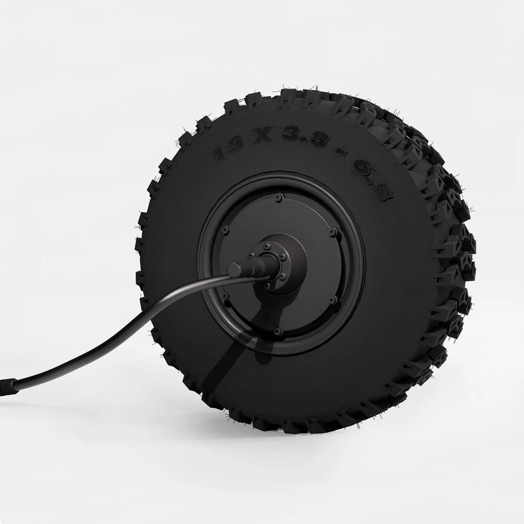 CycleBoard|RIGHT MOTOR & WHEEL | 11" x 3.5" | X-QUAD 3000 CycleBoard Batteries & Accessoires 1