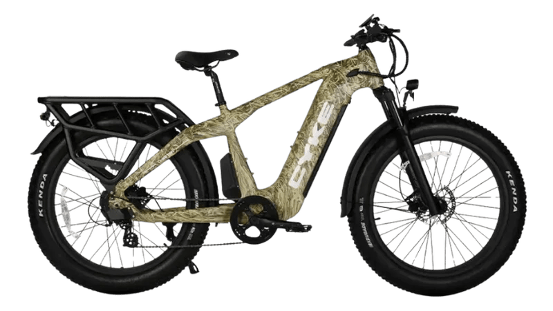 CYKE Cheetah Hunting Ebike Hunting Electric Bikes Desert Camo 5