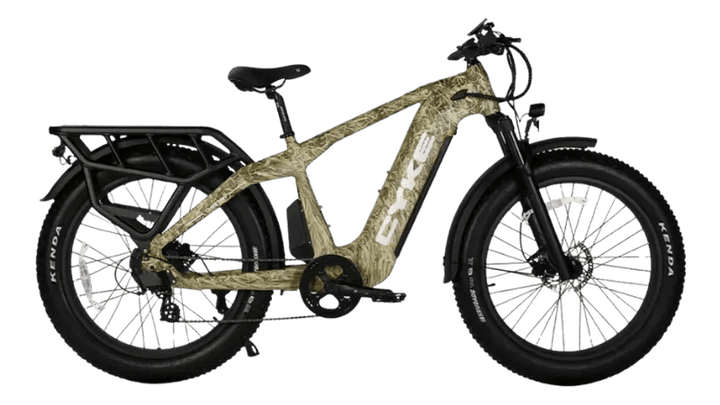 CYKE Cheetah Hunting Ebike Hunting Electric Bikes Desert Camo 5