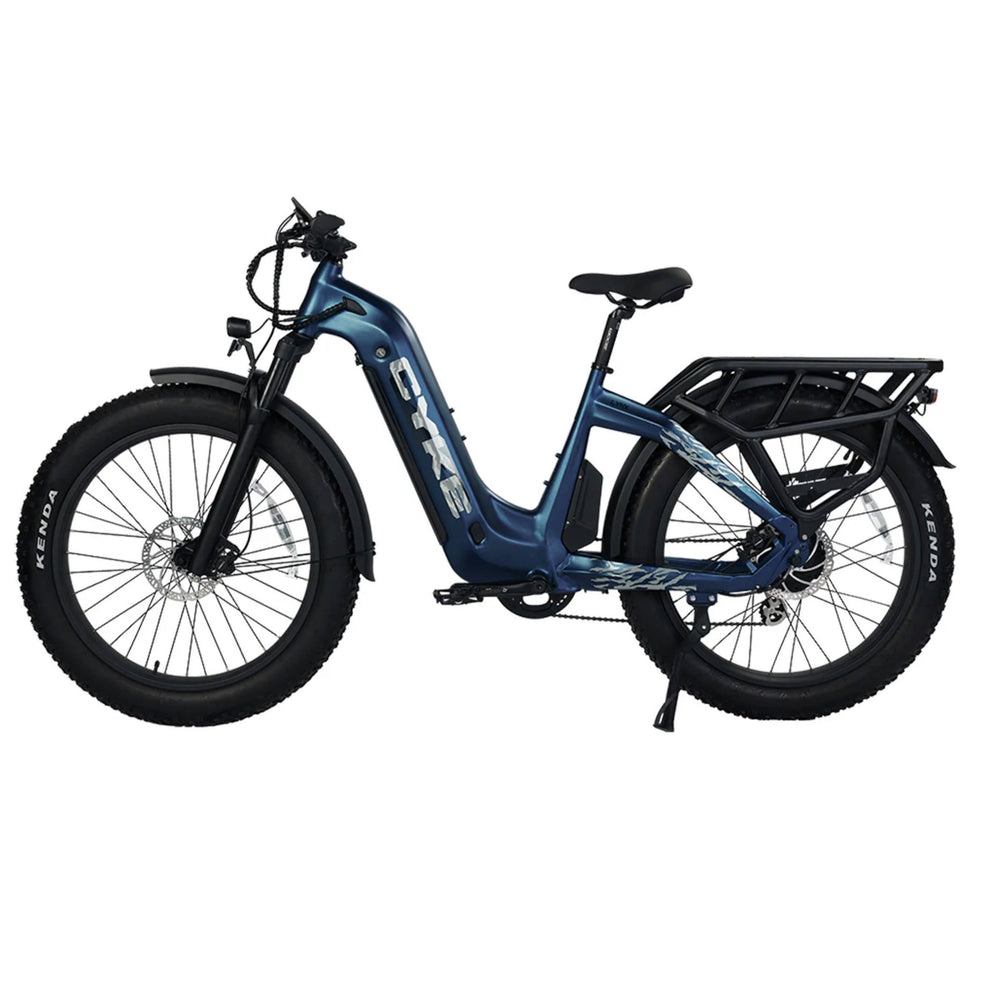CYKE Cheetah Hunting Ebike Hunting Electric Bikes Classic Blue 2