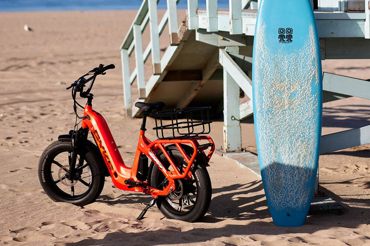 CYKE Collie Cargo Ebike Cargo Electric Bikes Space Gray 11