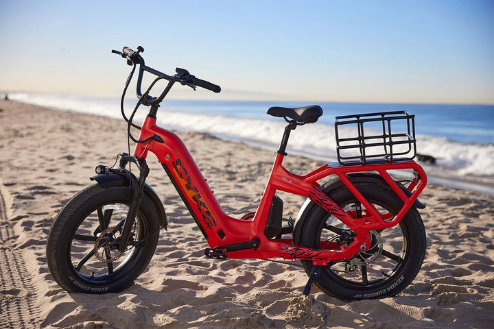 CYKE Collie Cargo Ebike Cargo Electric Bikes Space Gray 13