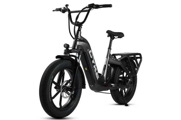 CYKE Collie Cargo Ebike Cargo Electric Bikes Space Gray 10