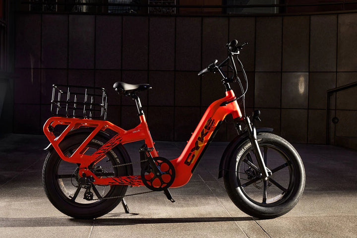 CYKE Collie Cargo Ebike Cargo Electric Bikes Space Gray 12