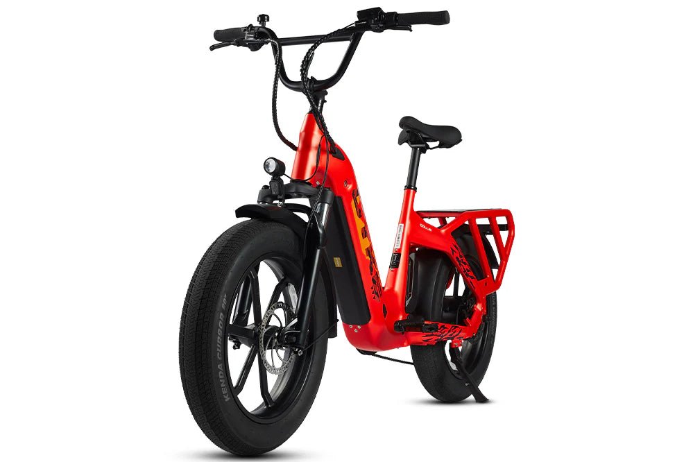 CYKE Collie Cargo Ebike Cargo Electric Bikes Space Gray 8