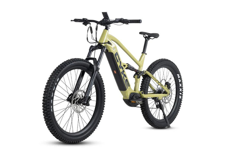 CYKE Falcon A Full Suspension Mountain E-bike Full Suspension Electric Bikes Dark Blue 11