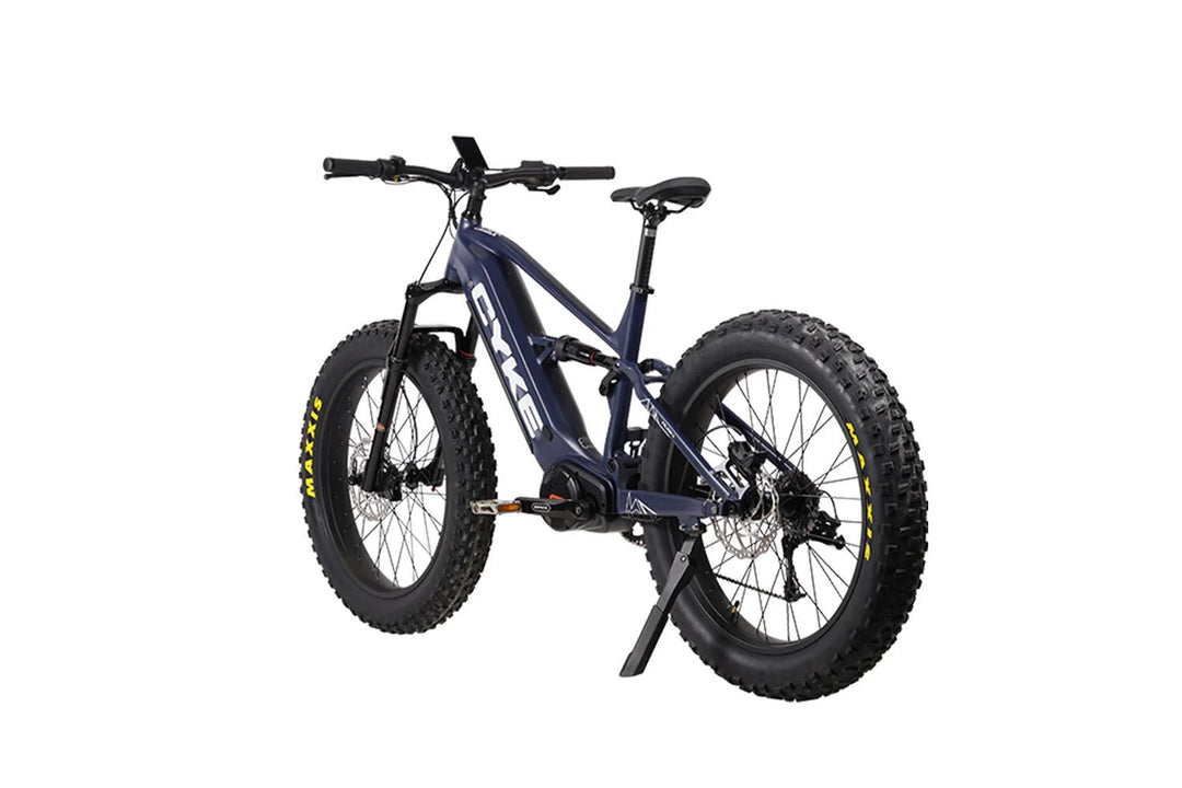 CYKE Falcon X Full Suspension Mountain E-Bike Full Suspension Electric Bikes Desert Yellow 12