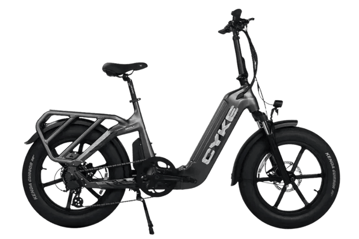 CYKE Grizzly Foldable Ebike Folding Electric Bikes Space Gray 5