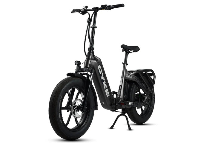 CYKE Grizzly Foldable Ebike Folding Electric Bikes Space Gray 10