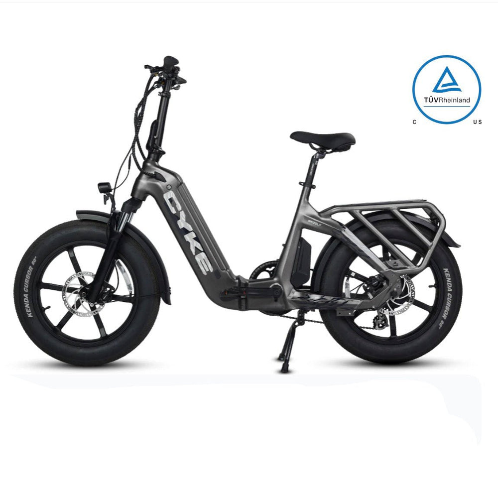 CYKE Grizzly Foldable Ebike Folding Electric Bikes Space Gray 2