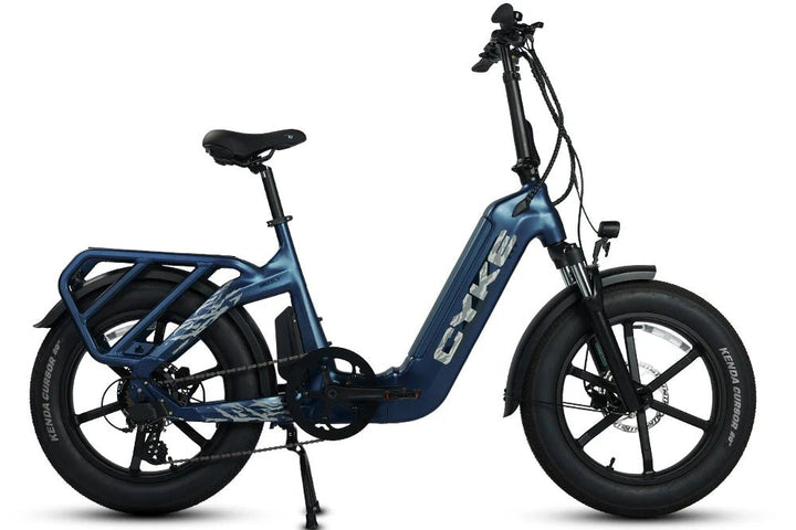 CYKE Grizzly Foldable Ebike Folding Electric Bikes Space Gray 8