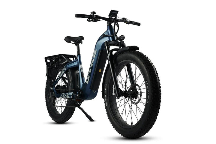 CYKE Lynx Commuter Ebike Commuter Electric Bikes Classic Blue 4