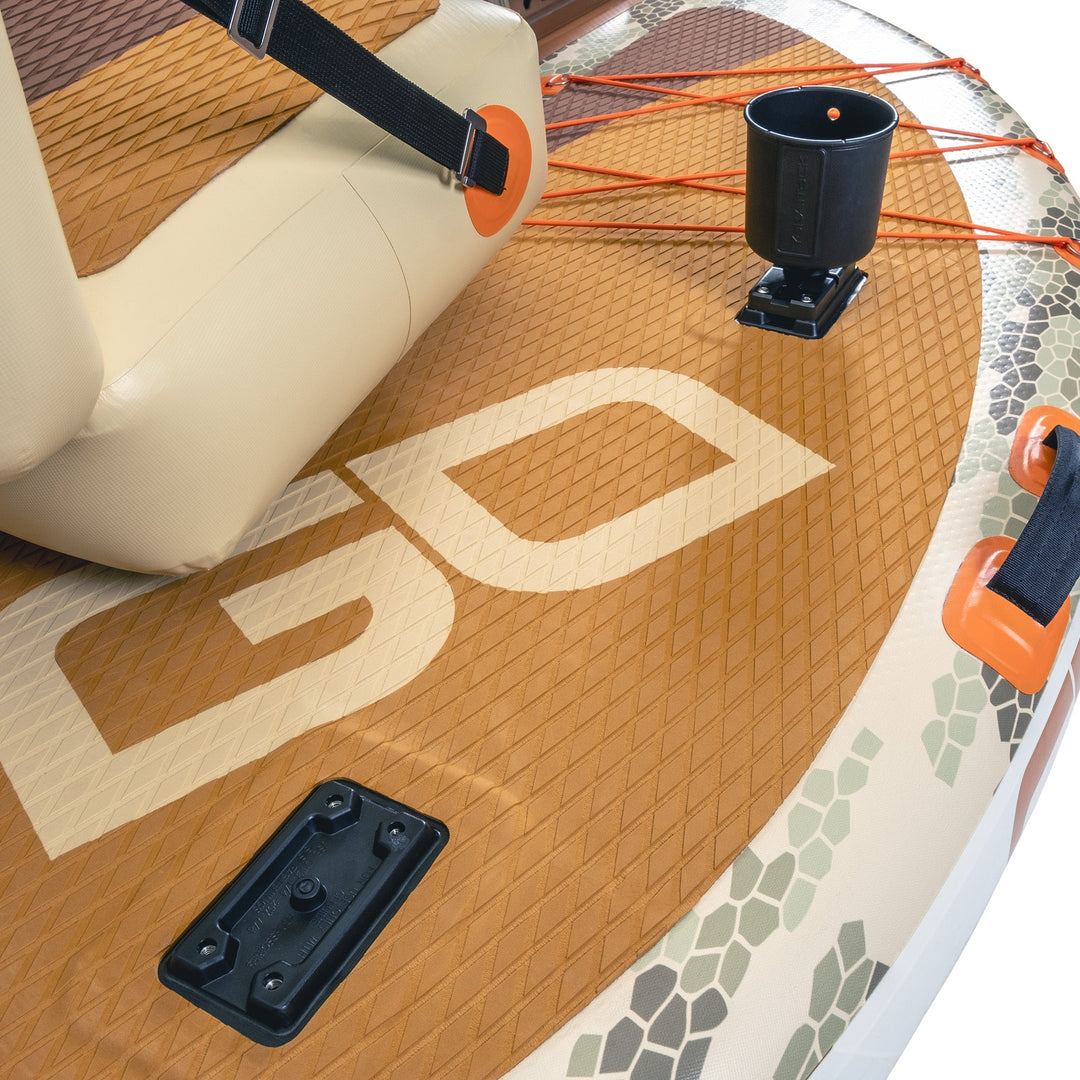 GOBOAT|Double Fish| 2-Person Portable Electric Floating Boat