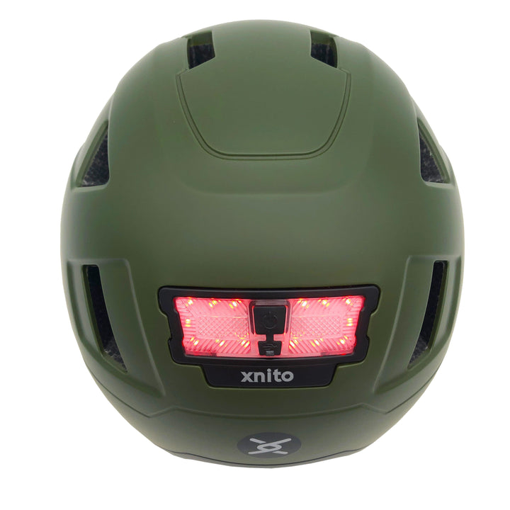 Durable E-Bike Helmet for Class 3 E-Vehicles Moss 3
