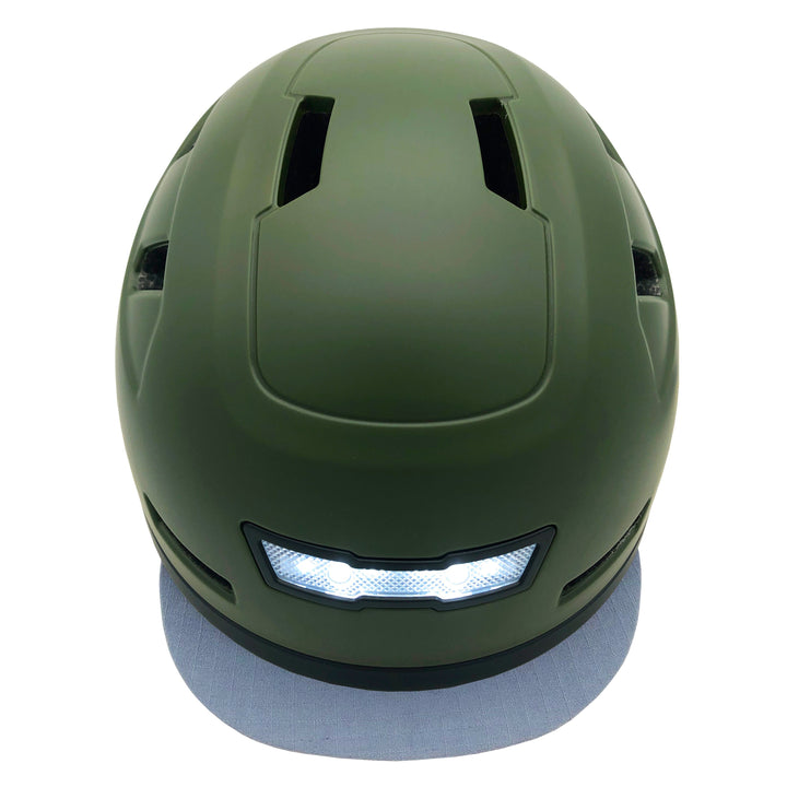 Durable E-Bike Helmet for Class 3 E-Vehicles Moss 4