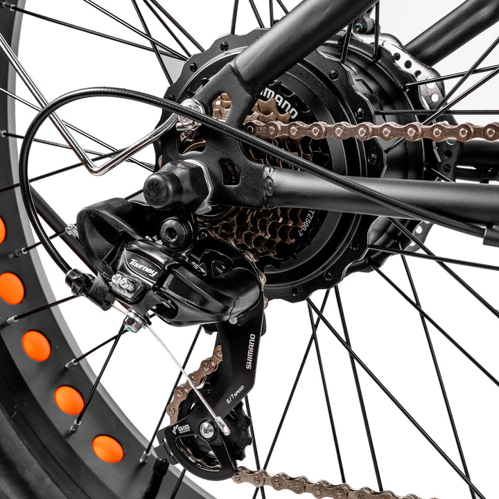 Nakto Cruiser 2| 750W Motor, 48V 12Ah Battery Electric Fat Tire Bike