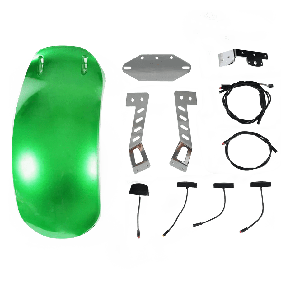 Eahora Customized Rear Fender Kit Bike Accessories Diamond Apple Green 3