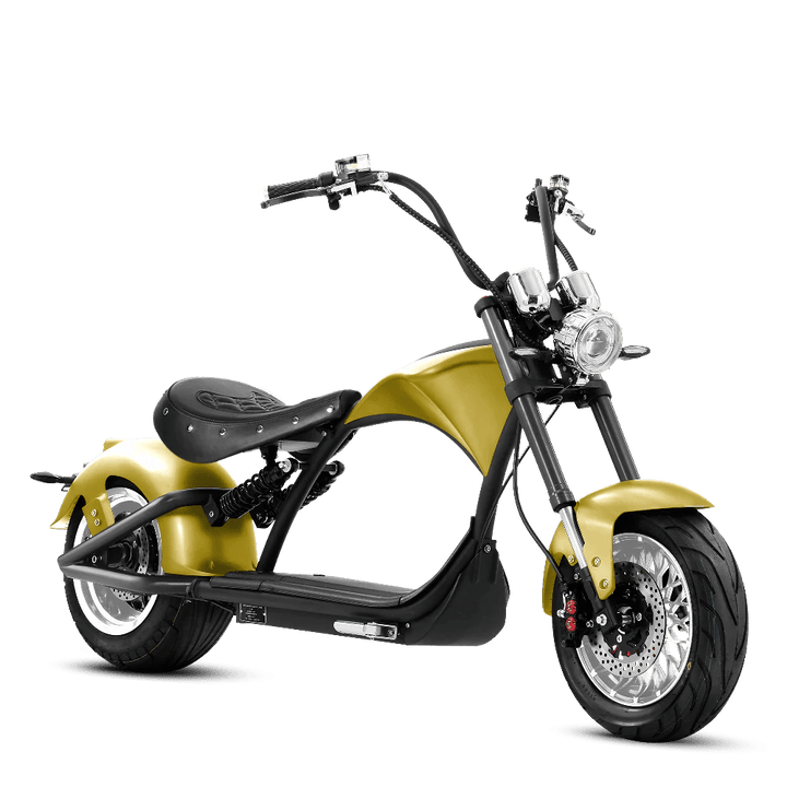 Eahora Emars M1P 60V 2000W Fat Tire Moped Scooter 37MPH Chopper Style Chopper Electric Scooters RED 7
