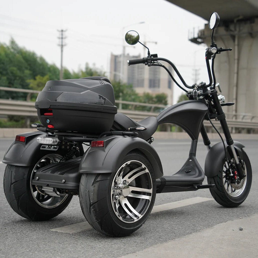 Eahora M1P Trike-60V 2,000W 30Ah Eahora Electric Trike Scooters Black 12