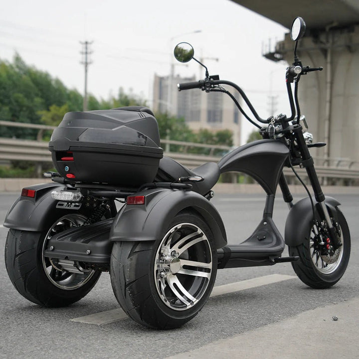 Eahora M1P Trike-60V 2,000W 30Ah Eahora Electric Trike Scooters Black 12
