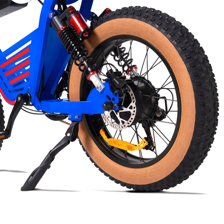 HappyRun G100 Electric Bike with 2000W Dual Battery 80-Mile Range