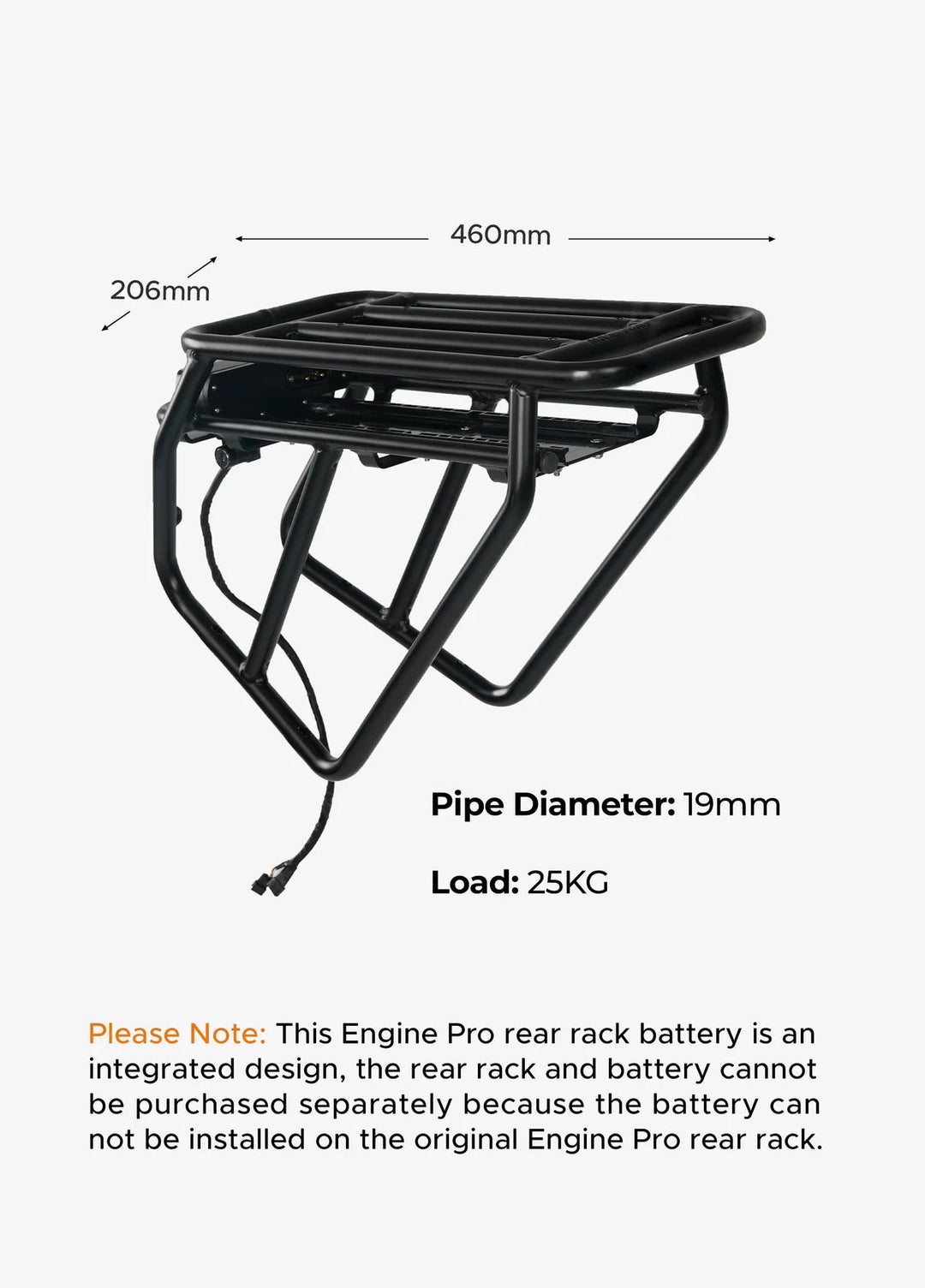 Engwe Engine Pro Rear Rack Battery Engwe Batteries 3