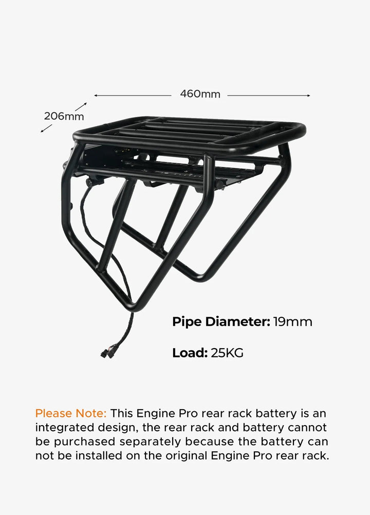 Engwe Engine Pro Rear Rack Battery Engwe Batteries 3