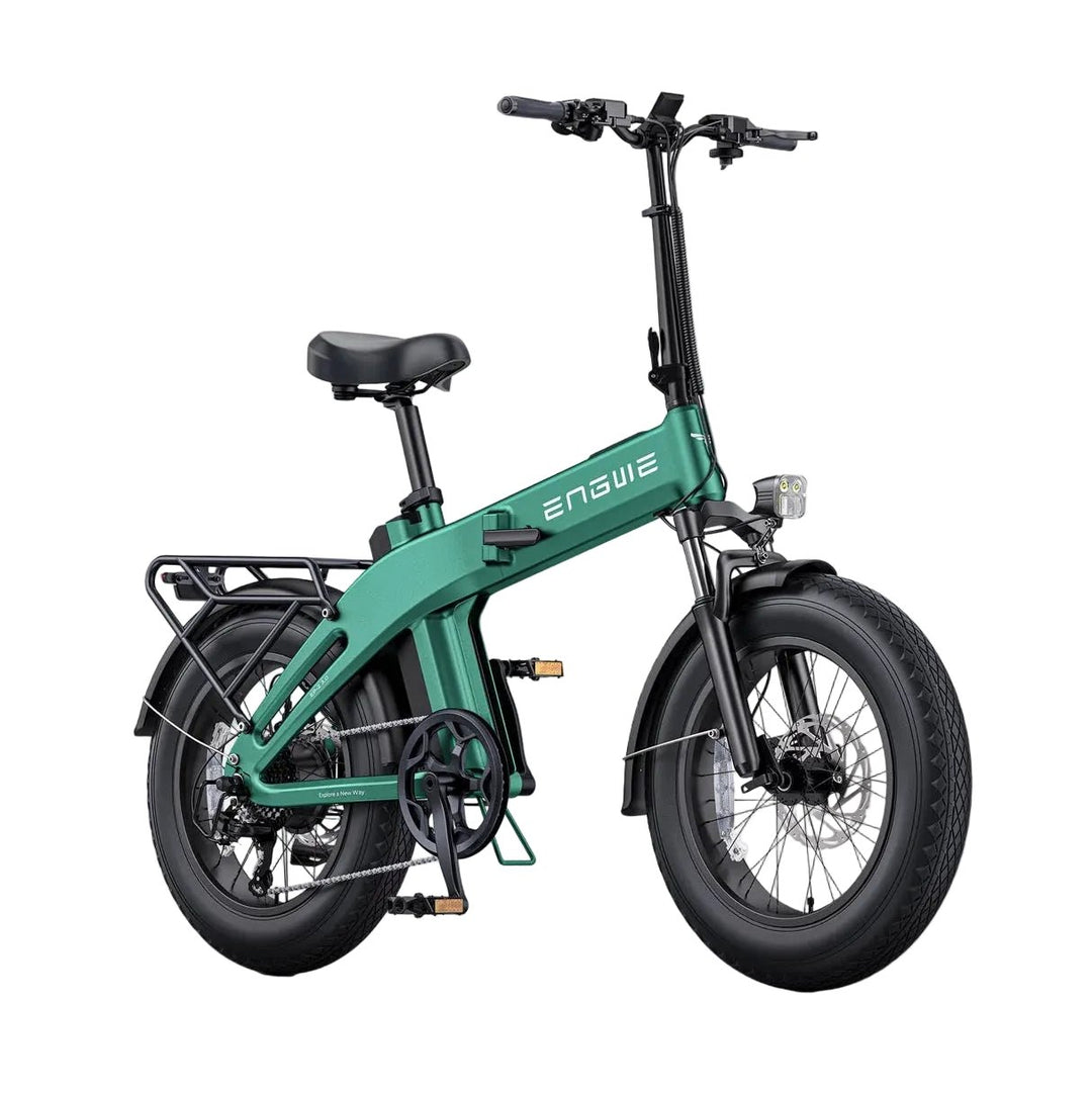 ENGWE EP-2 3.0| Fast Charging Long-Range Foldable Commuter E-Bike Folding Electric Bikes Forest Green 4