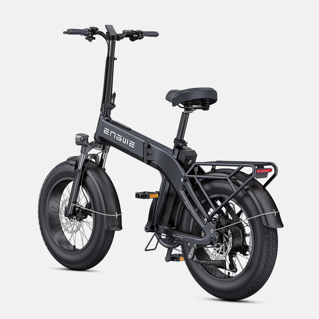 ENGWE EP-2 3.0| Fast Charging Long-Range Foldable Commuter E-Bike Folding Electric Bikes Black 3