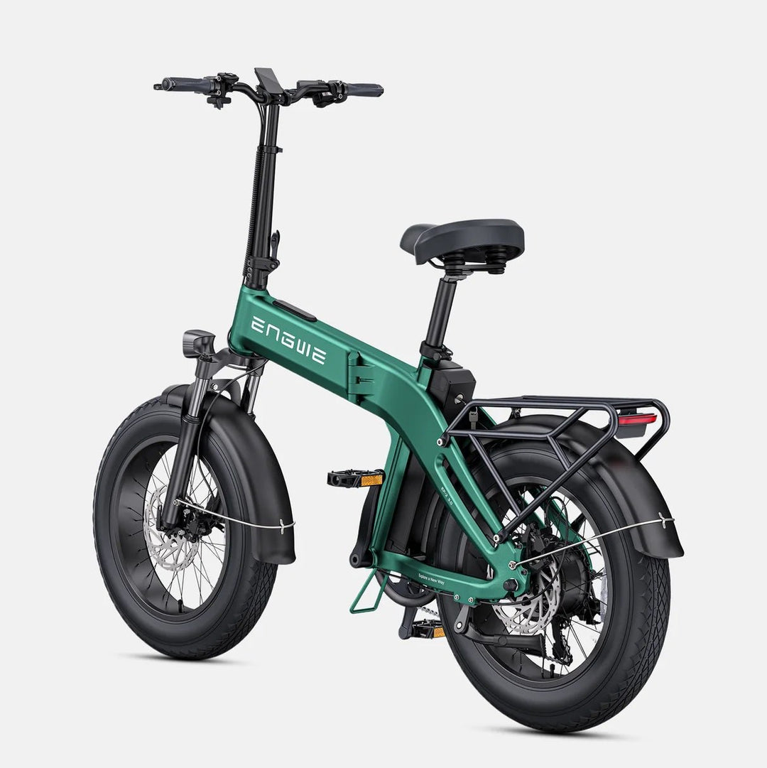ENGWE EP-2 3.0| Fast Charging Long-Range Foldable Commuter E-Bike Folding Electric Bikes Forest Green 6