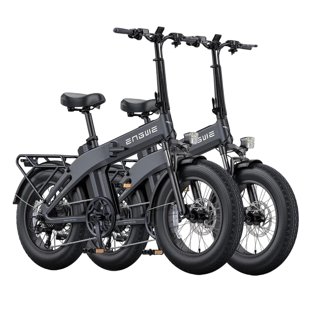 ENGWE EP-2 3.0 Foldable Commuter E-Bike Combo Folding Electric Bikes Black 3