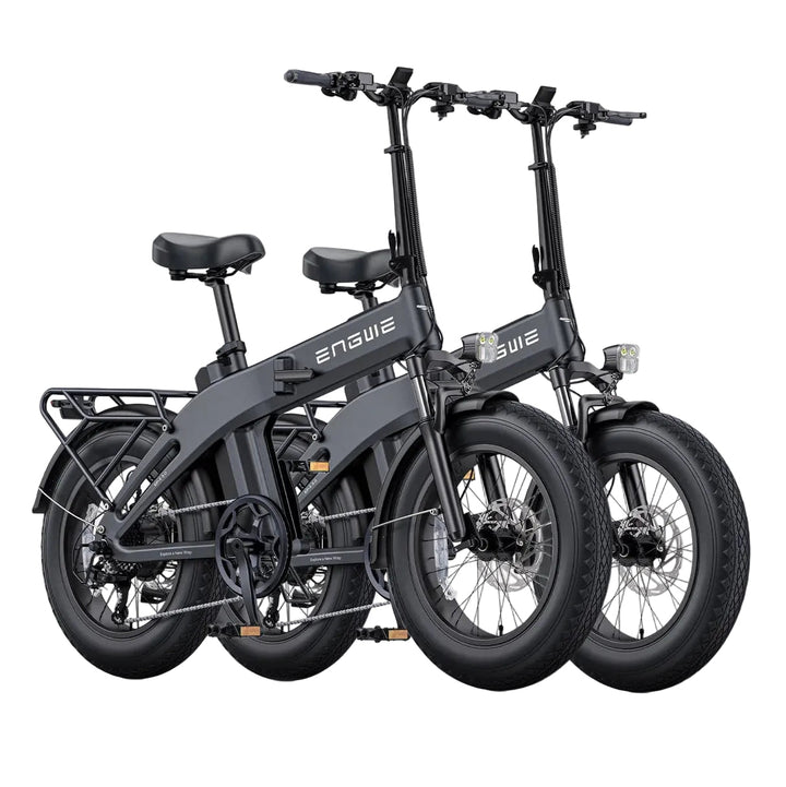 ENGWE EP-2 3.0 Foldable Commuter E-Bike Combo Folding Electric Bikes Black 3