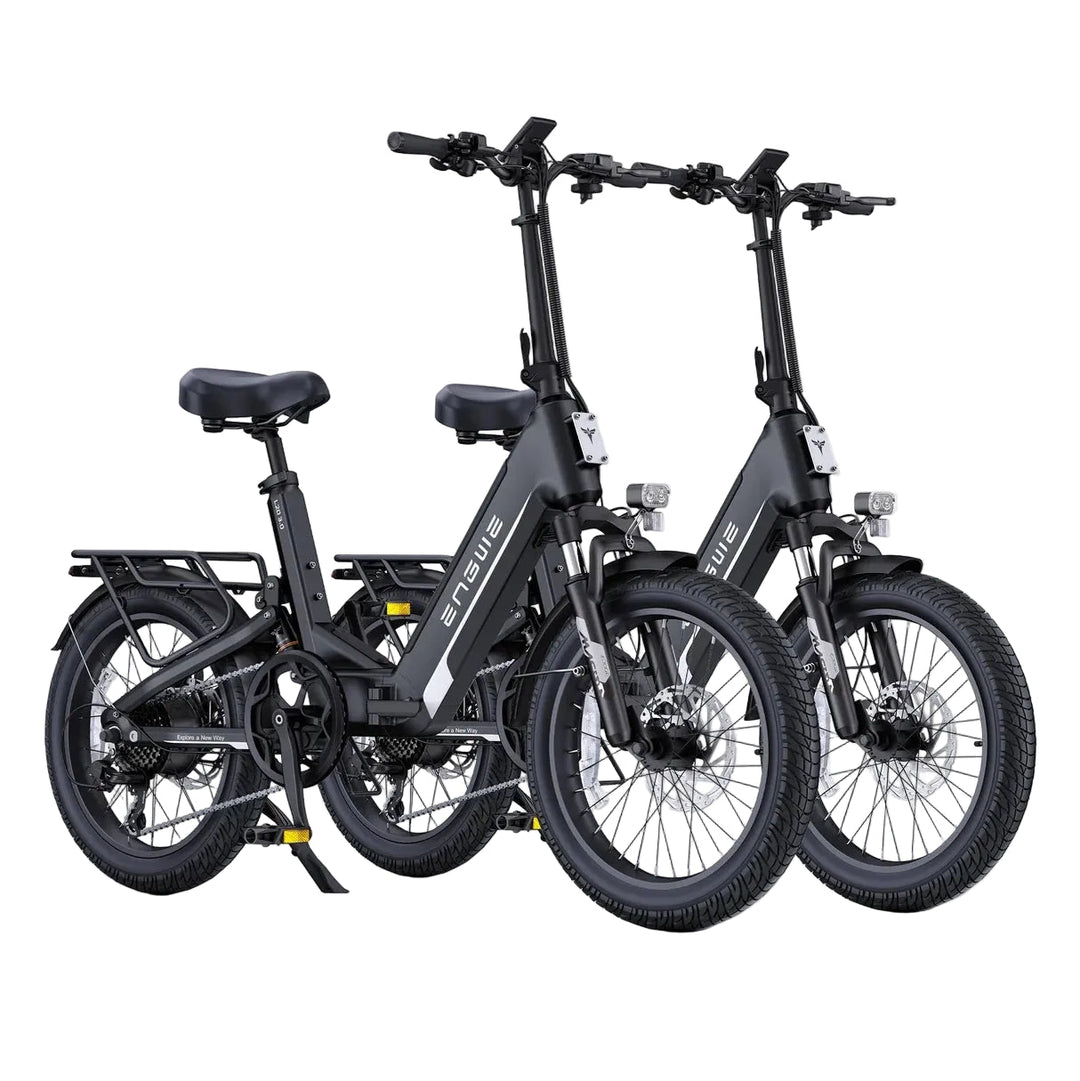 ENGWE L20 3.0| Full Suspension 720Wh Long-Range Utility E-Bike-Combo Folding Electric Bikes Black 3