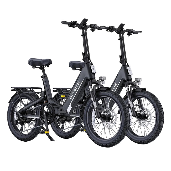ENGWE L20 3.0| Full Suspension 720Wh Long-Range Utility E-Bike-Combo Folding Electric Bikes Black 3