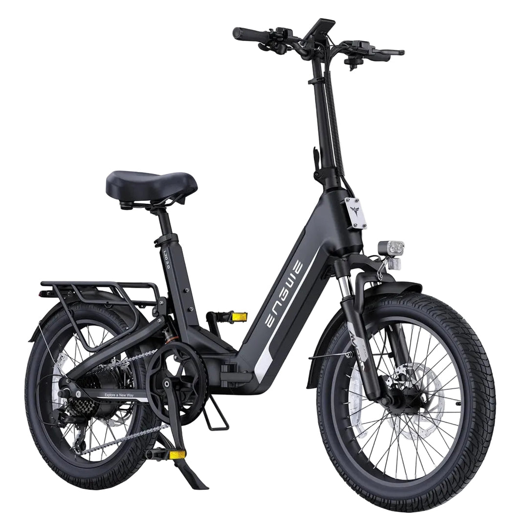 ENGWE L20 3.0| Full Suspension 720Wh Long-Range Utility E-Bike Step-Thru Electric Bikes Black 1
