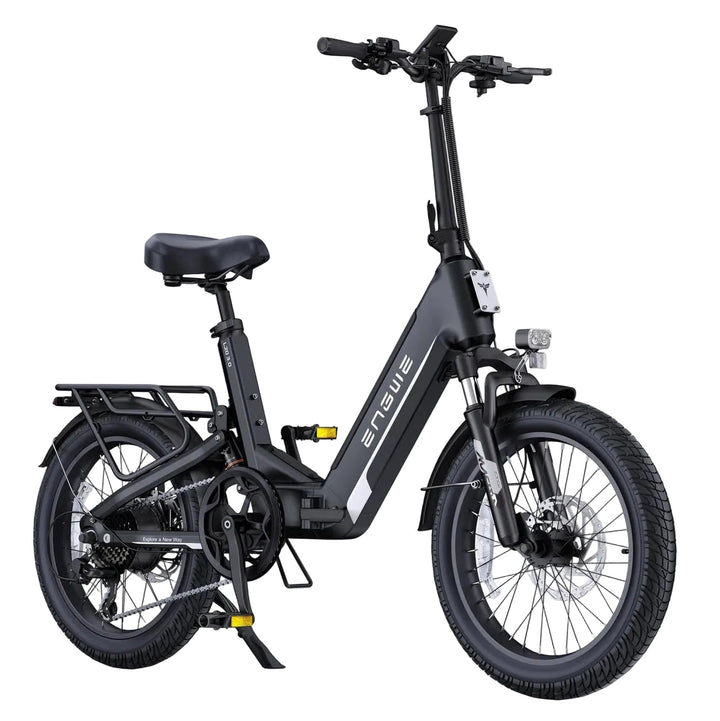ENGWE L20 3.0| Full Suspension 720Wh Long-Range Utility E-Bike Step-Thru Electric Bikes Black 1
