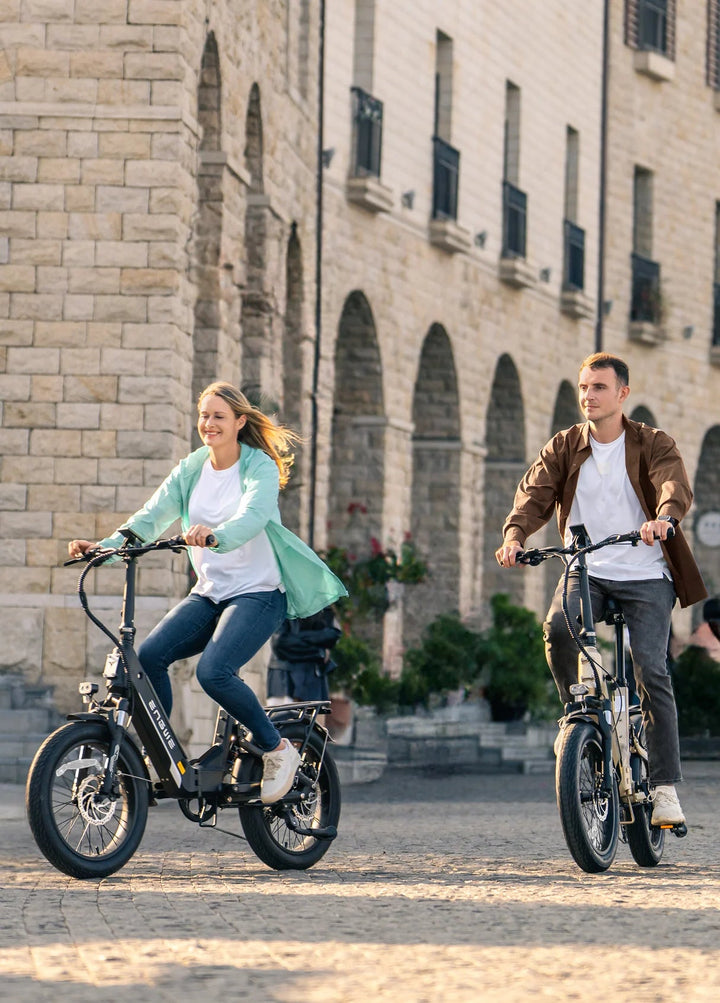 ENGWE L20 3.0| Full Suspension 720Wh Long-Range Utility E-Bike Step-Thru Electric Bikes Champagne 20