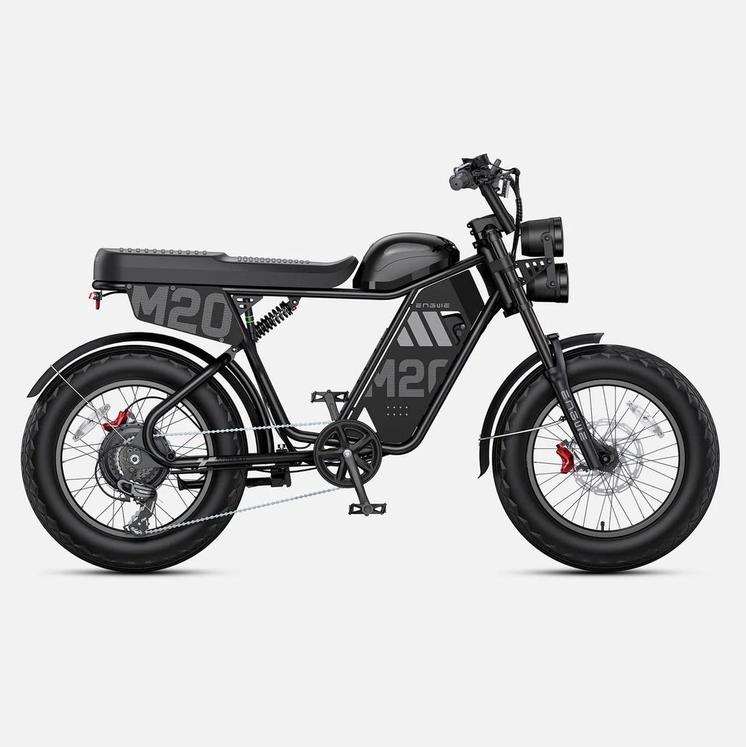ENGWE M20 3.0| 3300W Moped-Style E-Bike- Combo Moped-Style Electric Bikes Single Battery/ Dual Batteries 7