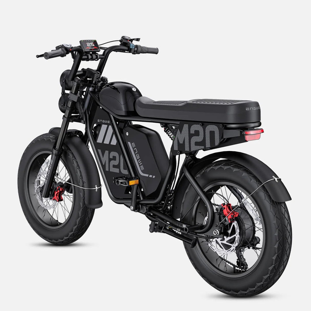ENGWE M20 3.0| 3300W Moped-Style E-Bike- Combo Moped-Style Electric Bikes Single Battery/ Dual Batteries 9