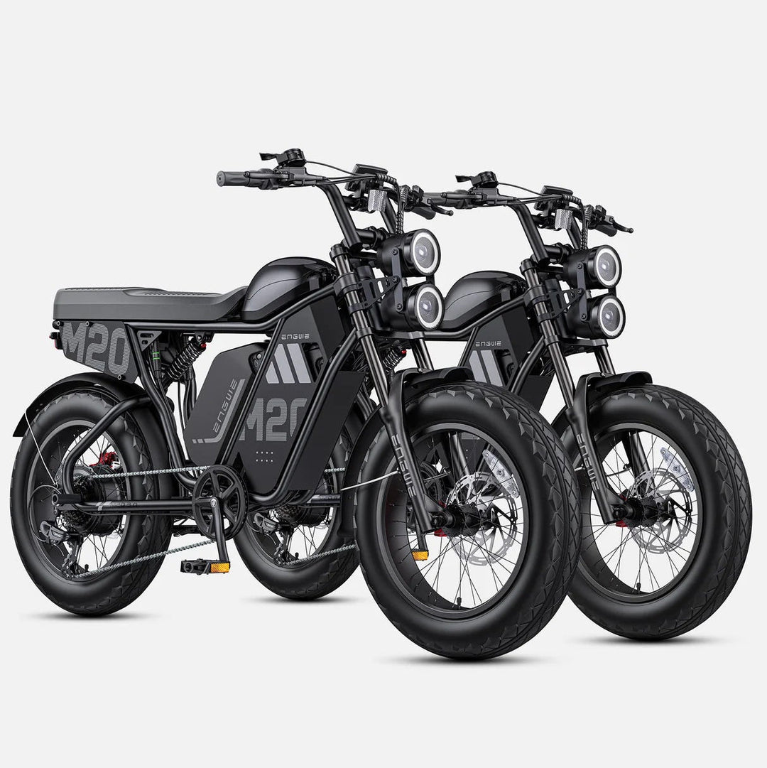 ENGWE M20 3.0| 3300W Moped-Style E-Bike- Combo Moped-Style Electric Bikes Single Battery/ Dual Batteries 3