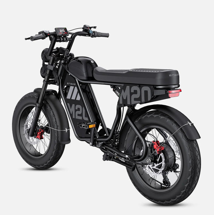 ENGWE M20 3.0| 3300W Moped-Style E-Bike- Combo Moped-Style Electric Bikes Single Battery/ Dual Batteries 8