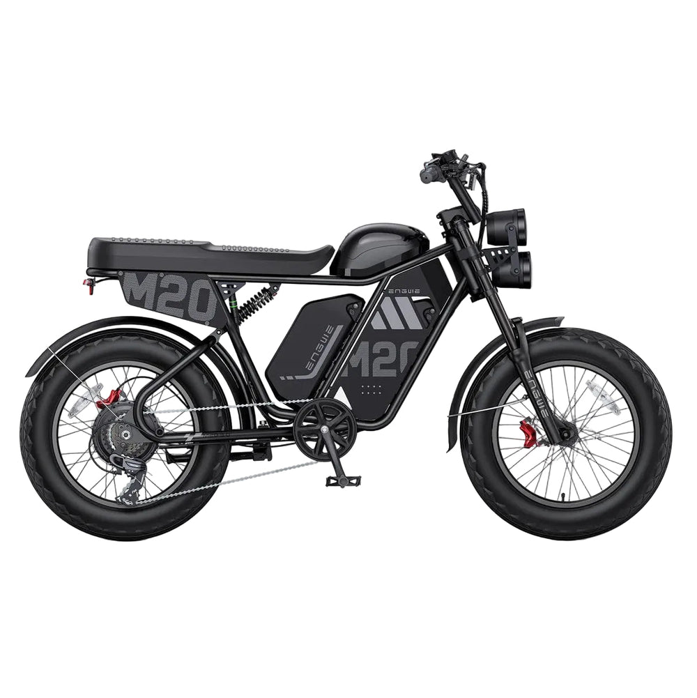 ENGWE M20 3.0| 3300W Moped-Style E-Bike- Combo Moped-Style Electric Bikes Single Battery/ Dual Batteries 6